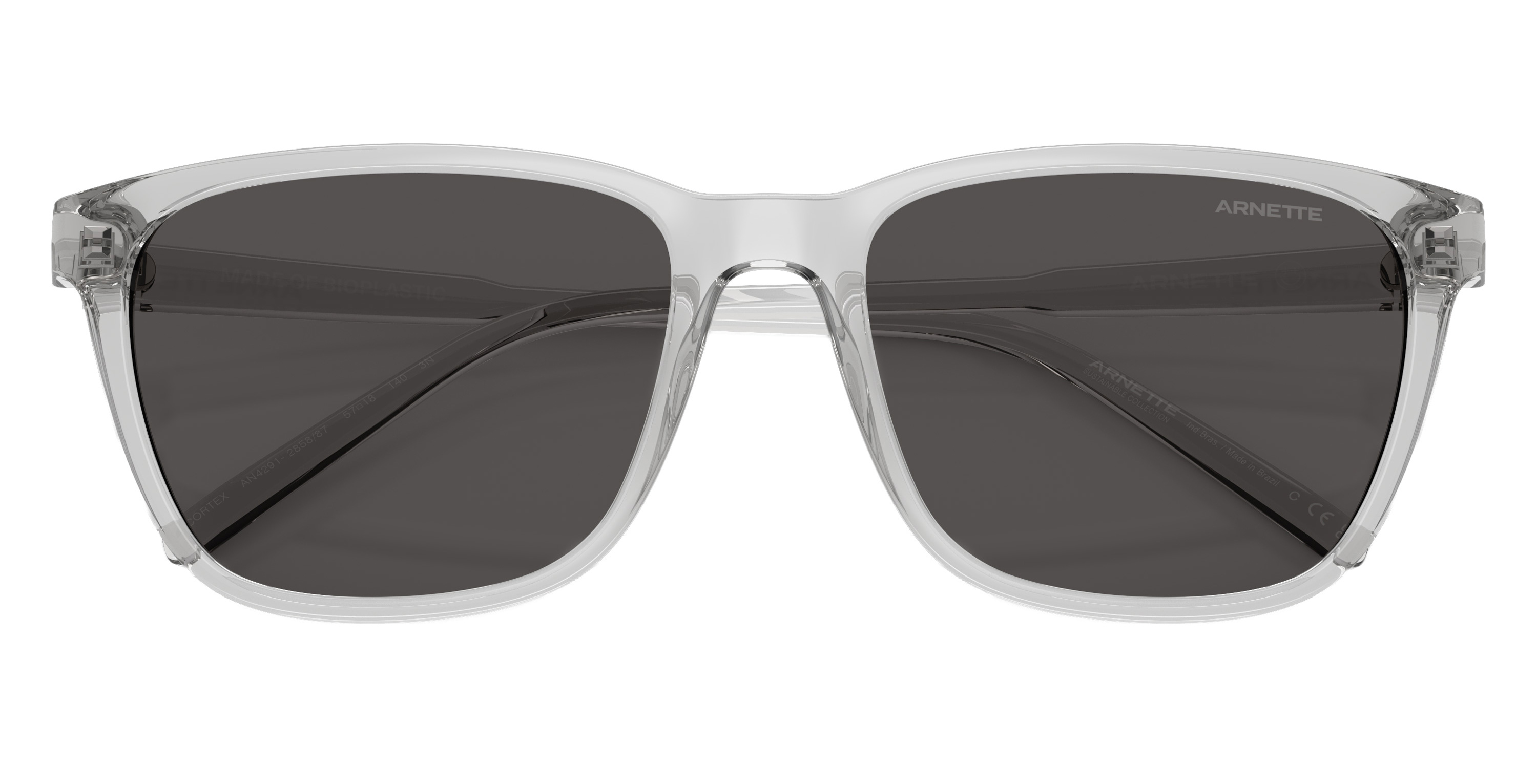 Color: Transparent Light Gray (285887) - ARNETTE AN429128588757