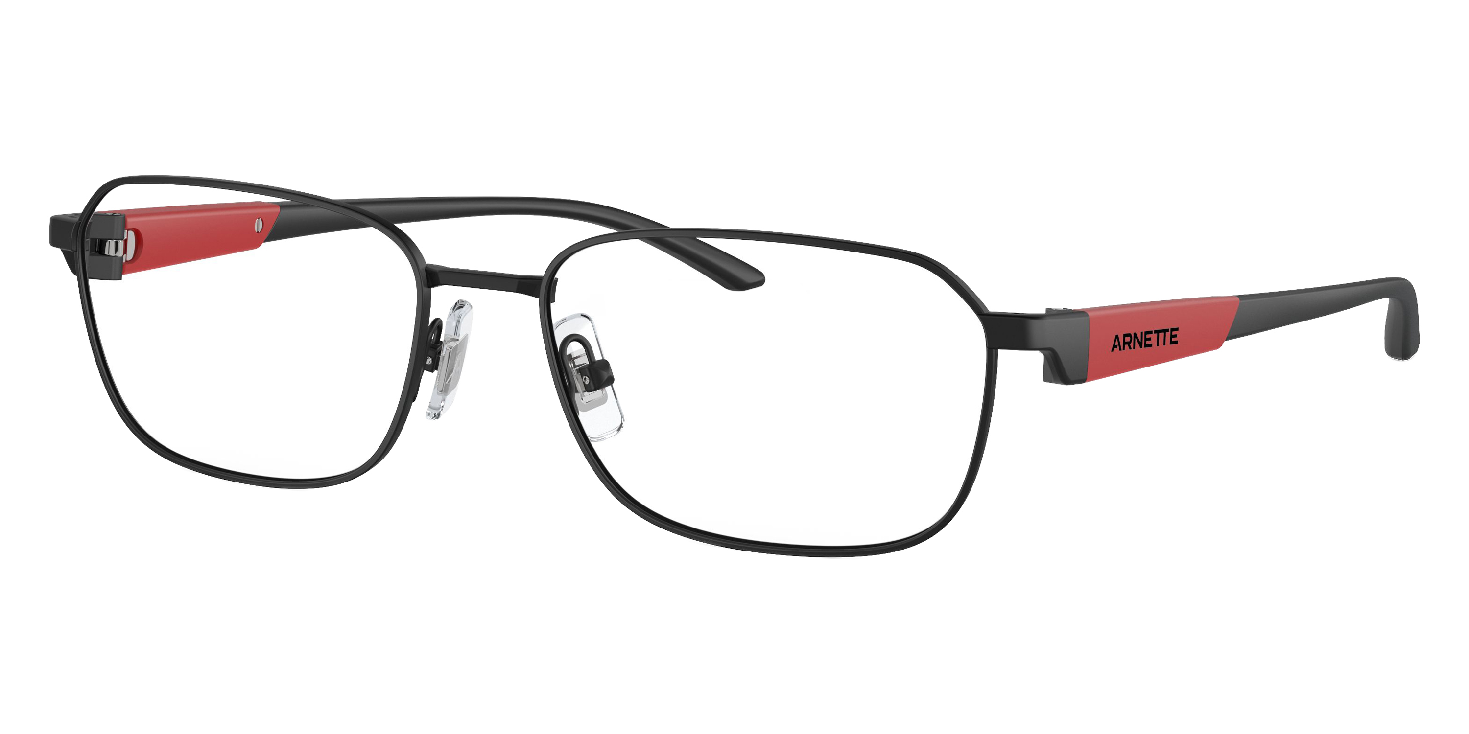 Color: Matte Black/Matte Red (737) - Arnette AN613773755