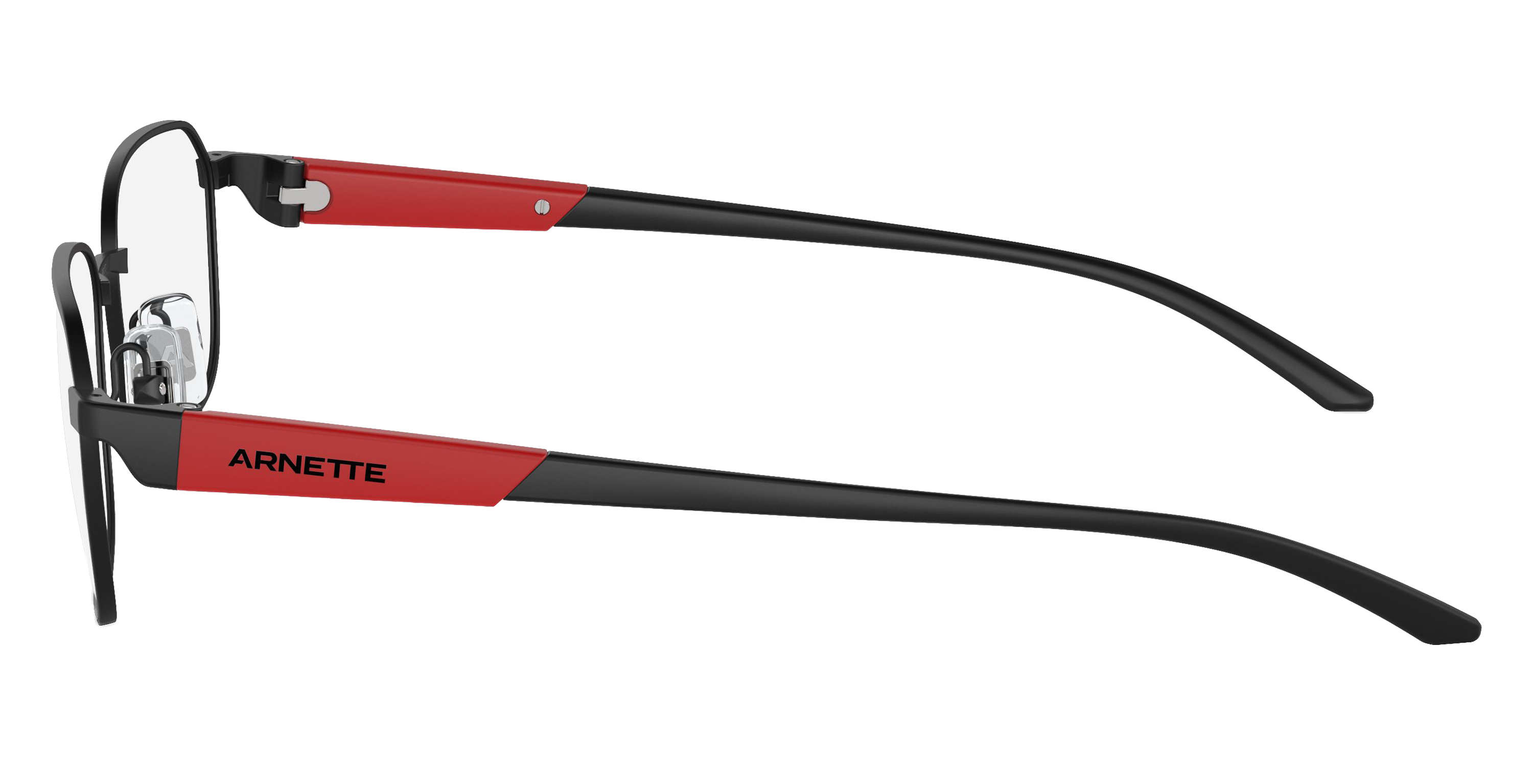 Color: Matte Black/Matte Red (737) - Arnette AN613773755