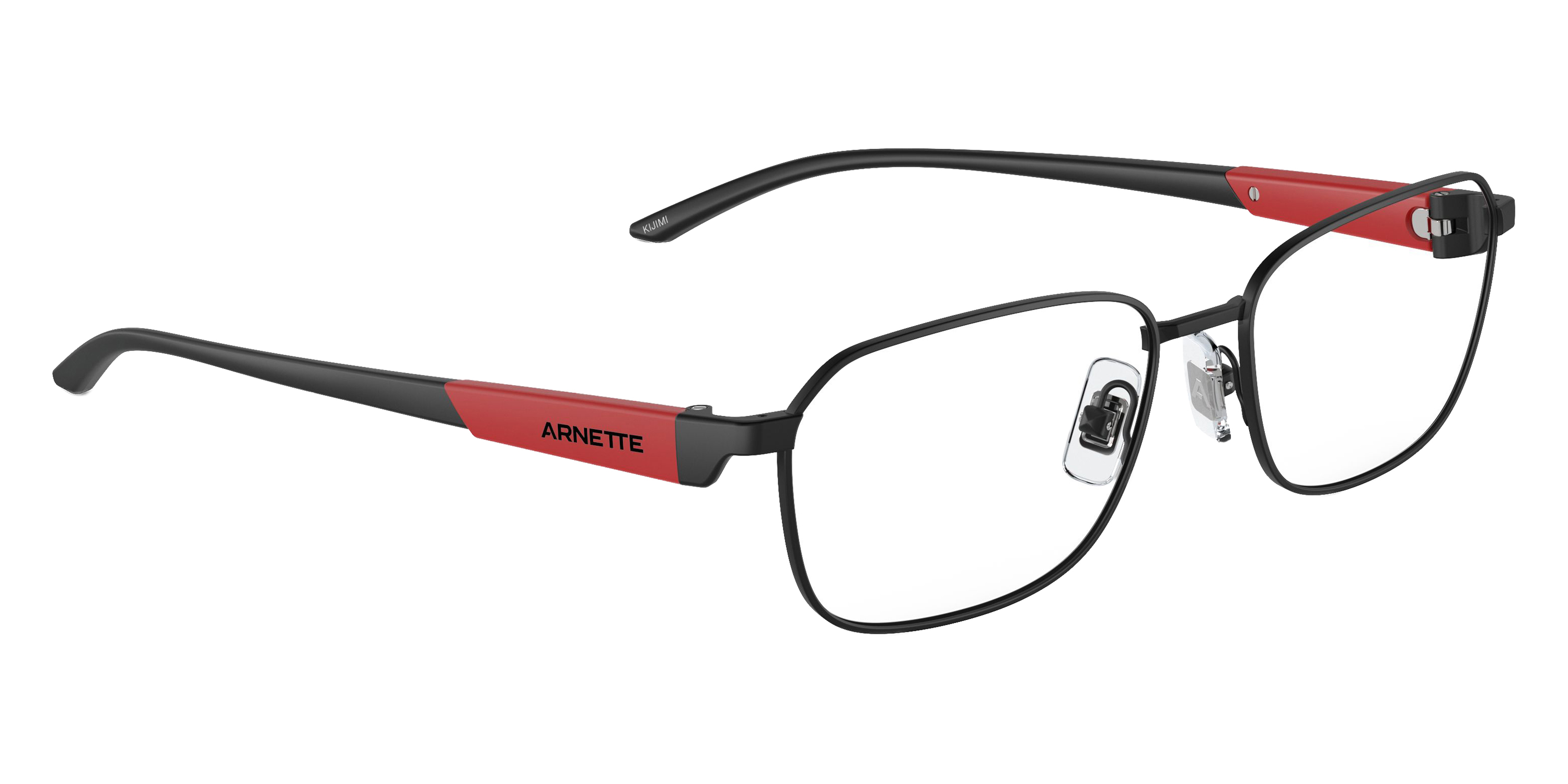 Color: Matte Black/Matte Red (737) - Arnette AN613773755