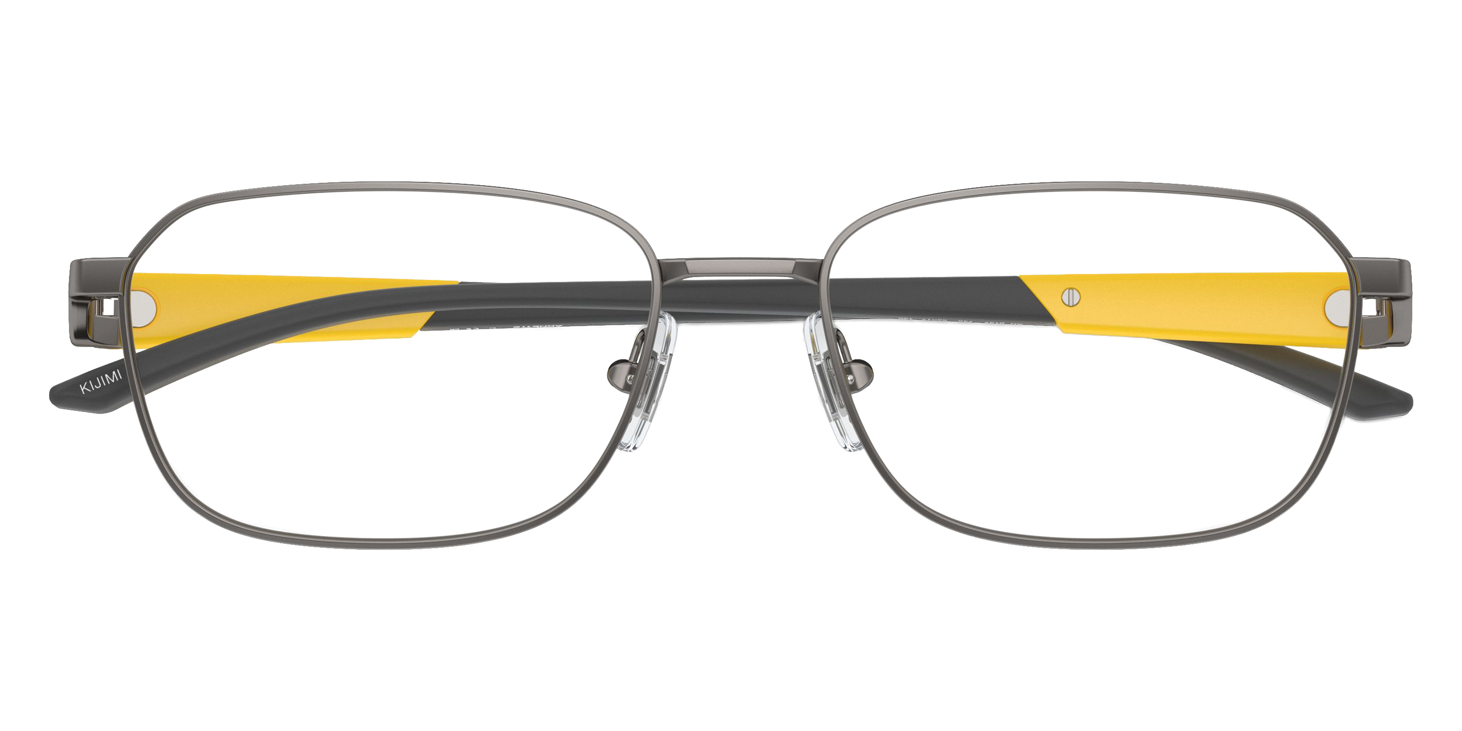 Color: Matte Gunmetal/Matte Yellow/Matte Dark Gray (745) - Arnette AN613774555