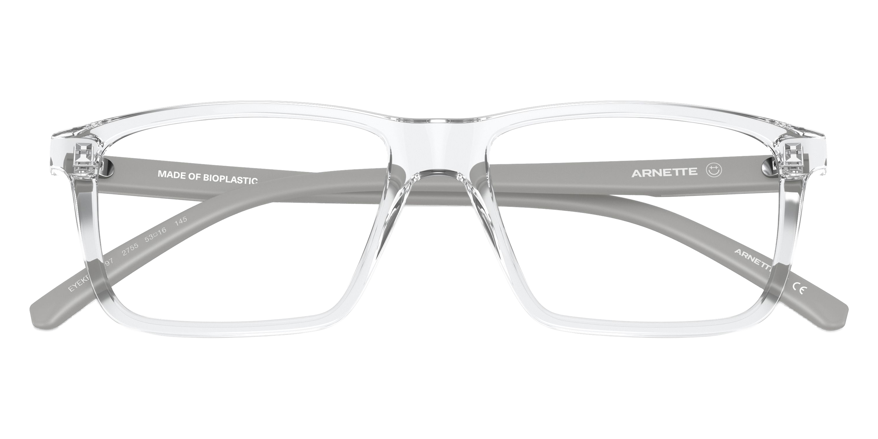 Color: Crystal/Matte Gray (2755) - Arnette AN7197275553