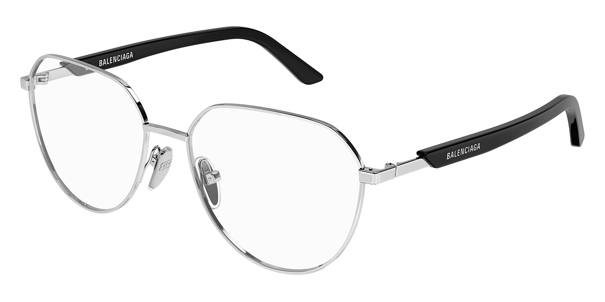 Color: Silver/Black (001) - Balenciaga BB0249O00155
