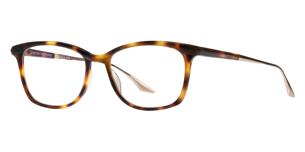 Barton Perreira™ Bader Spanish Cedar/Gold Eyeglasses