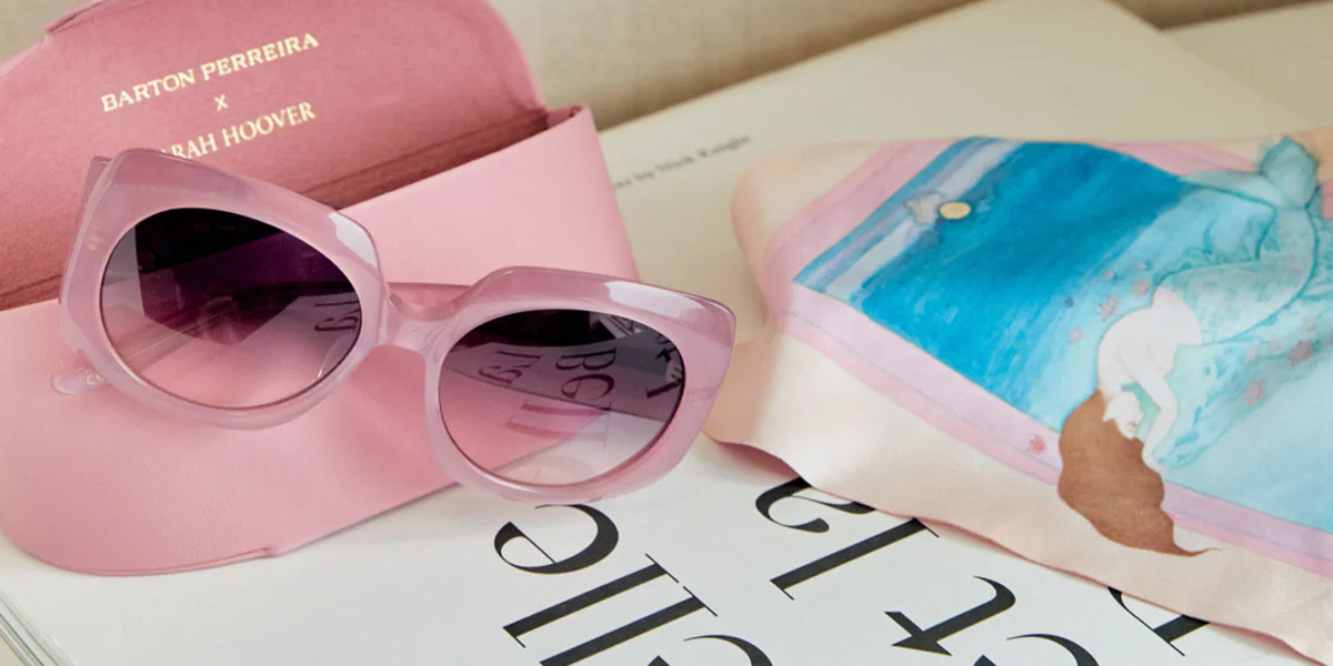Barton Perreira™ Delia Sarah Hoover Oversized Sunglasses