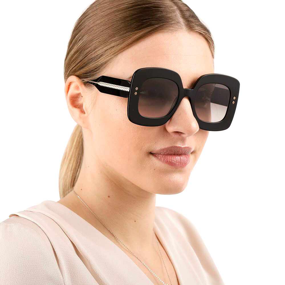 Color: Crystal/Black (001) - Bottega Veneta BV0237S00150