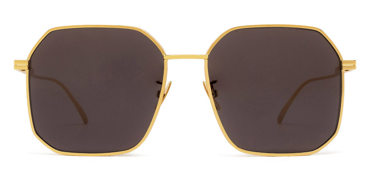 Bottega Veneta™ BV1108SA 001 58 Gold Sunglasses