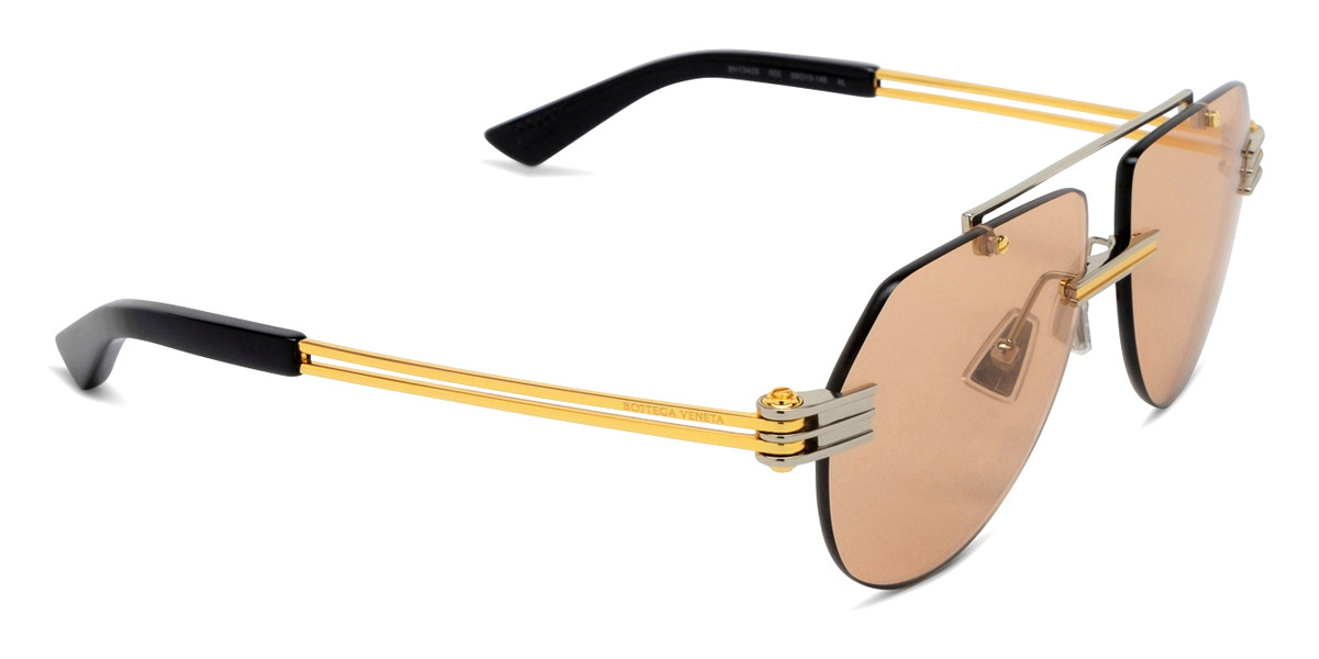 Color: Silver/Gold (002) - Bottega Veneta BV1342S00259