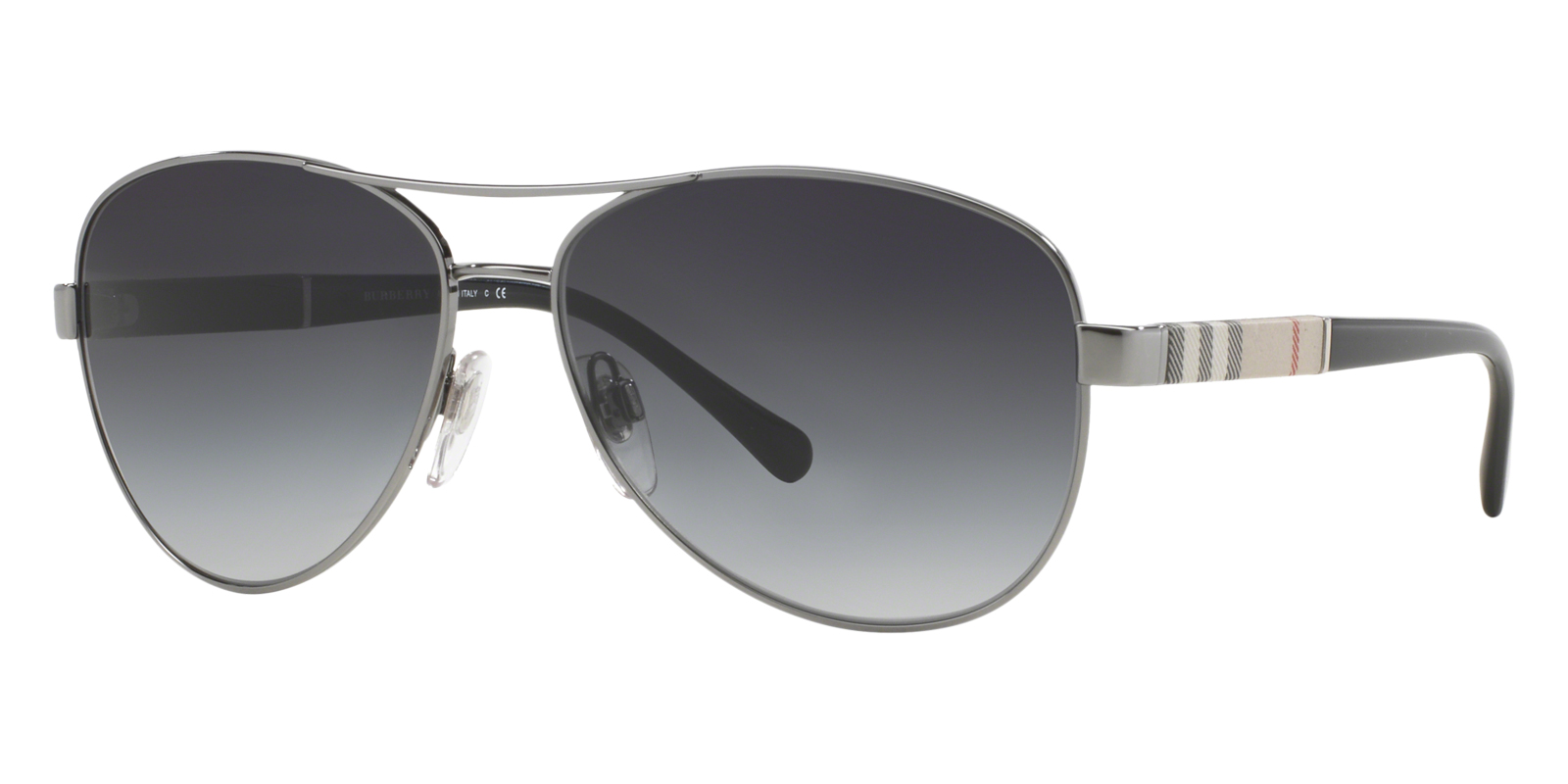Color: Gunmetal/Stone (10038G) - Burberry BE308010038G59