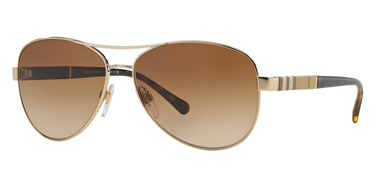 Burberry™ Be3080 Aviator Sunglasses