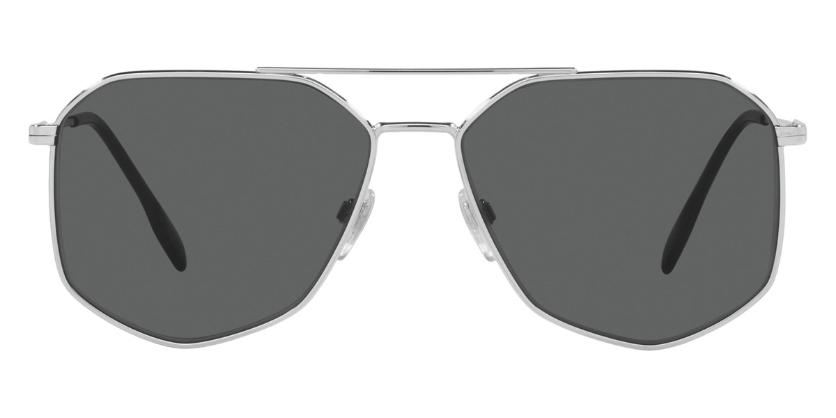 Burberry™ Ozwald BE3139 100587 58 Silver Sunglasses