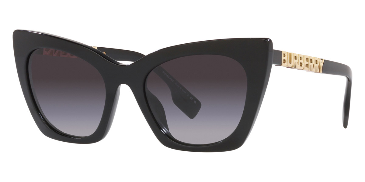 Burberry™ Marianne BE4372U 30018G 52 Black Sunglasses