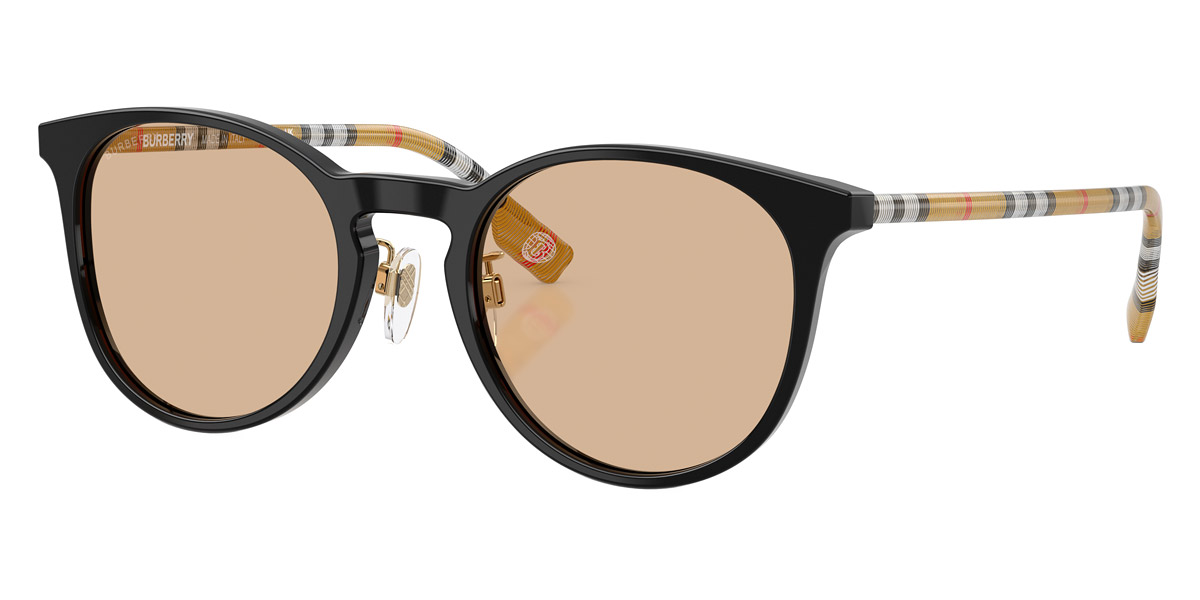 Color: Black/Vintage Check (385373) - Burberry BE4380D38537351
