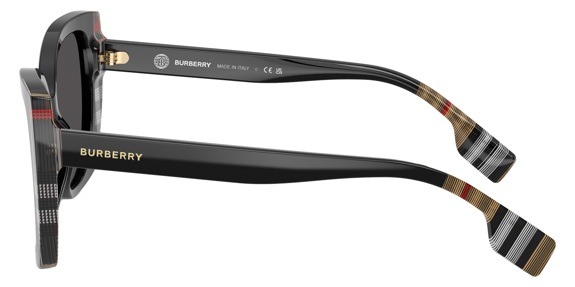 Color: Black/Vintage Check (405587) - BURBERRY BE439340558754