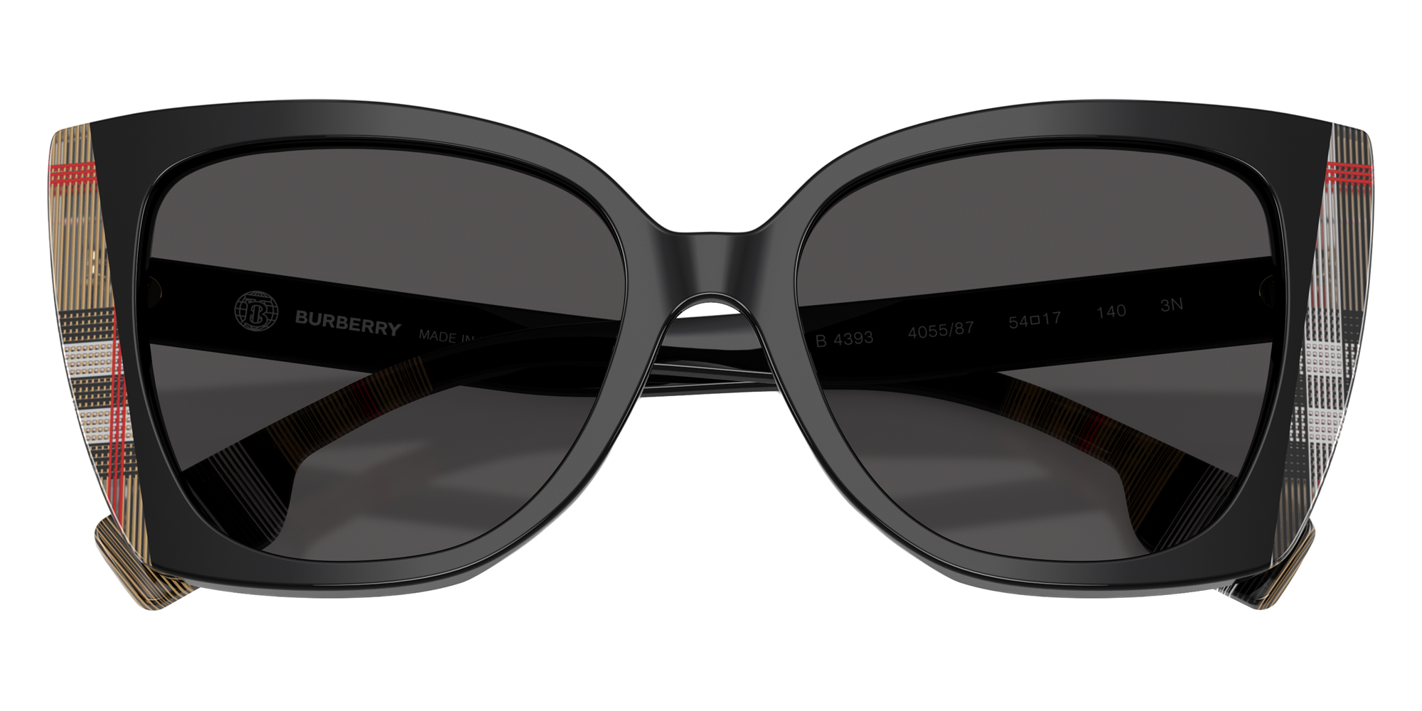 Color: Black/Vintage Check (405587) - BURBERRY BE439340558754