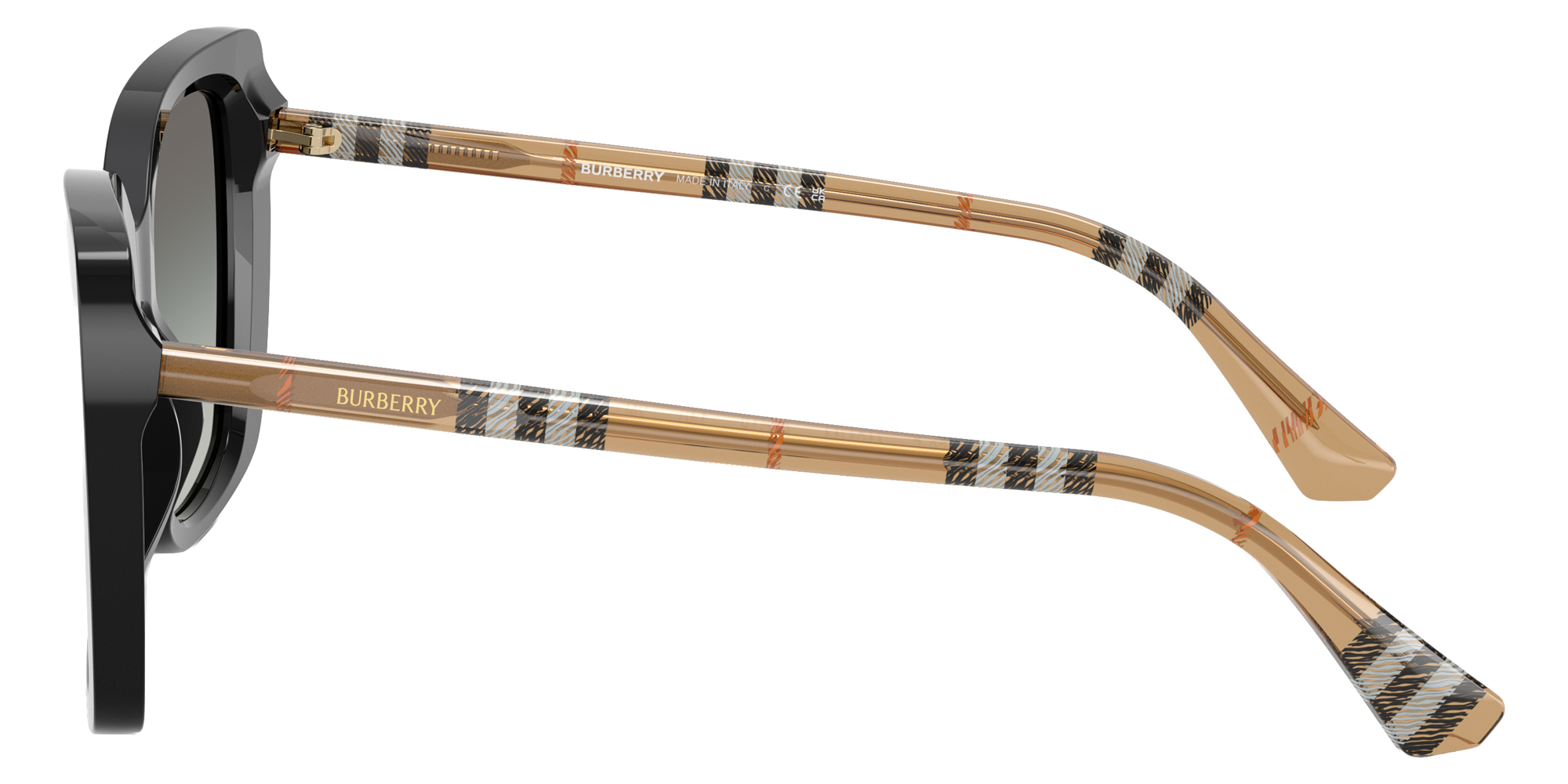 Color: Black (416111) - BURBERRY BE4456F41611154