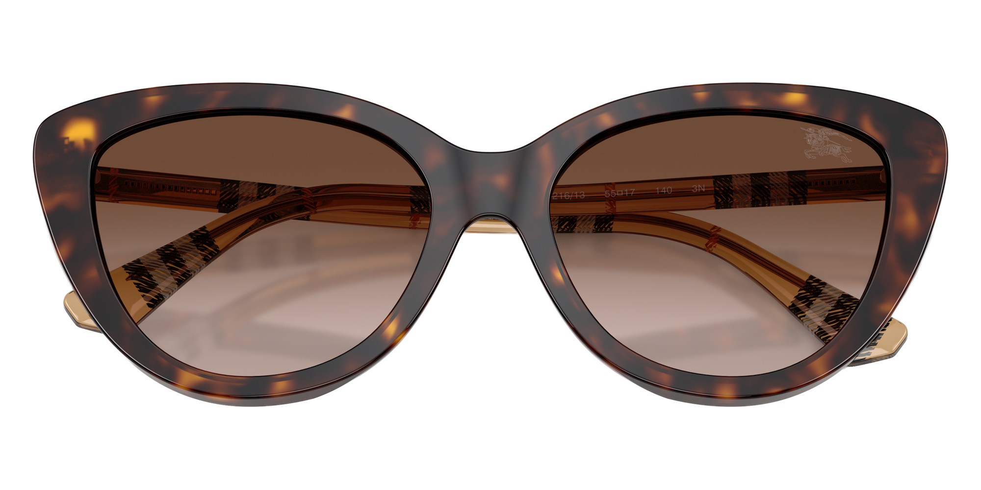 Color: Dark Havana (421613) - BURBERRY BE4457F42161355