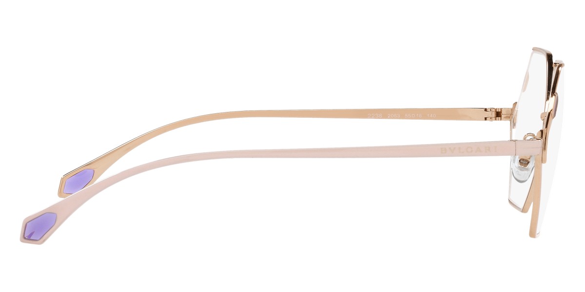 Color: Pink Gold/Champagne (2063) - Bvlgari BV2238206355