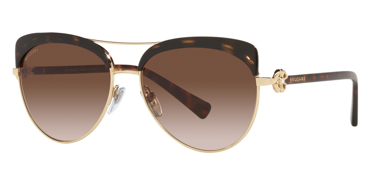 Bvlgari BV6164B Aviator Sunglasses EyeOns
