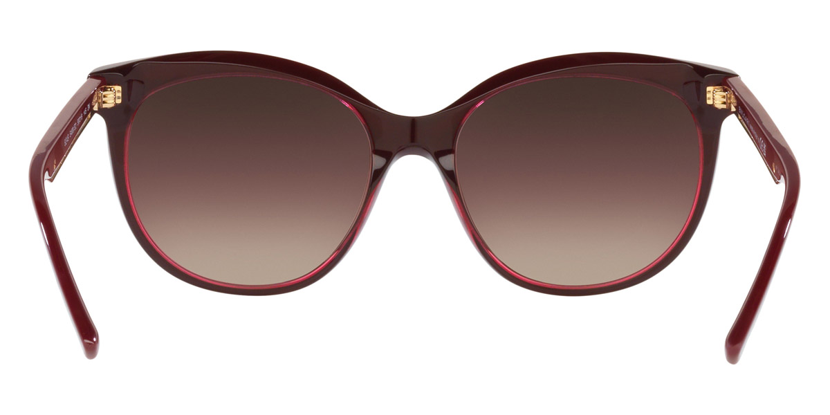 Color: Bordeaux on Transparent Red (546900) - Bvlgari BV82495469E256