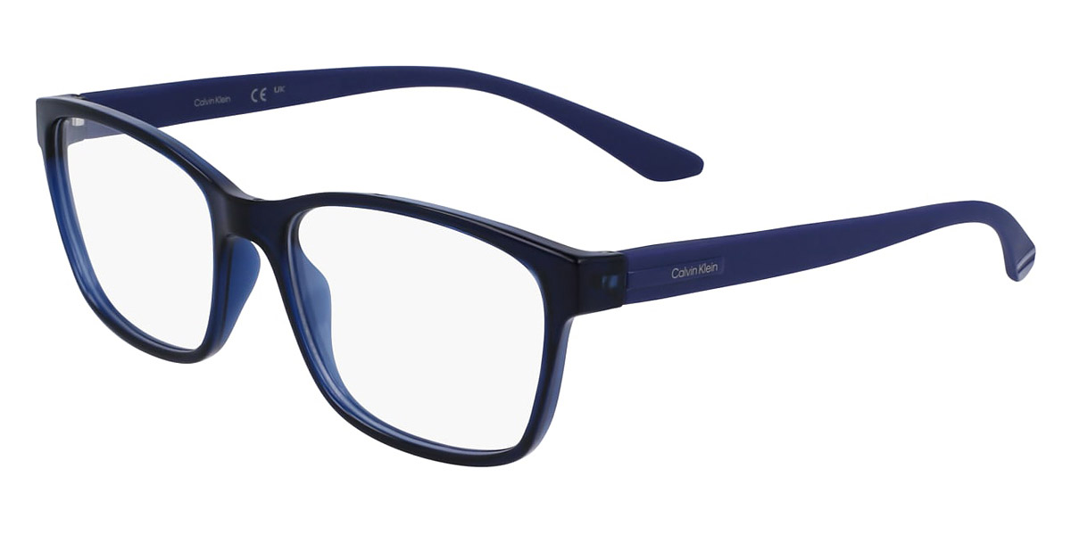 Calvin klein blue eyeglasses on sale