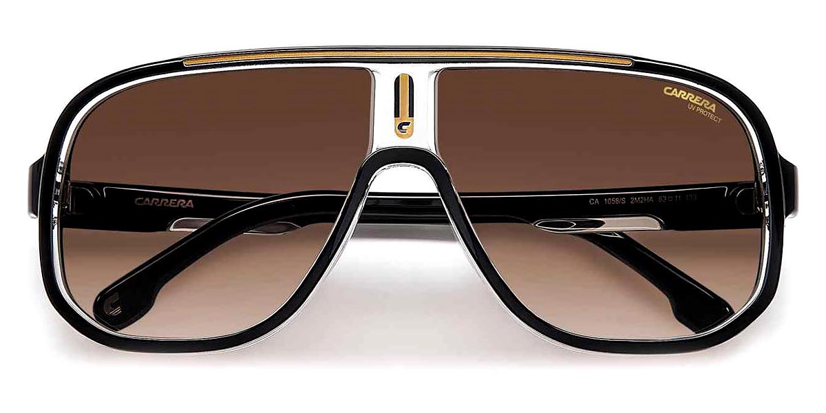 Carrera™ 1058/S 02M2HA 63 Black Gold Sunglasses