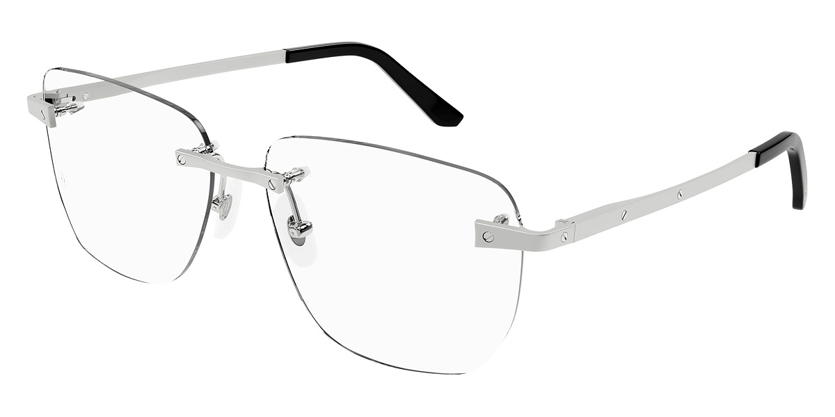 Cartier ct0167o metal mens eyeglasses best sale