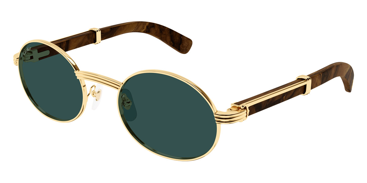 Color: Gold/Brown (015) - Cartier CT0464S01555