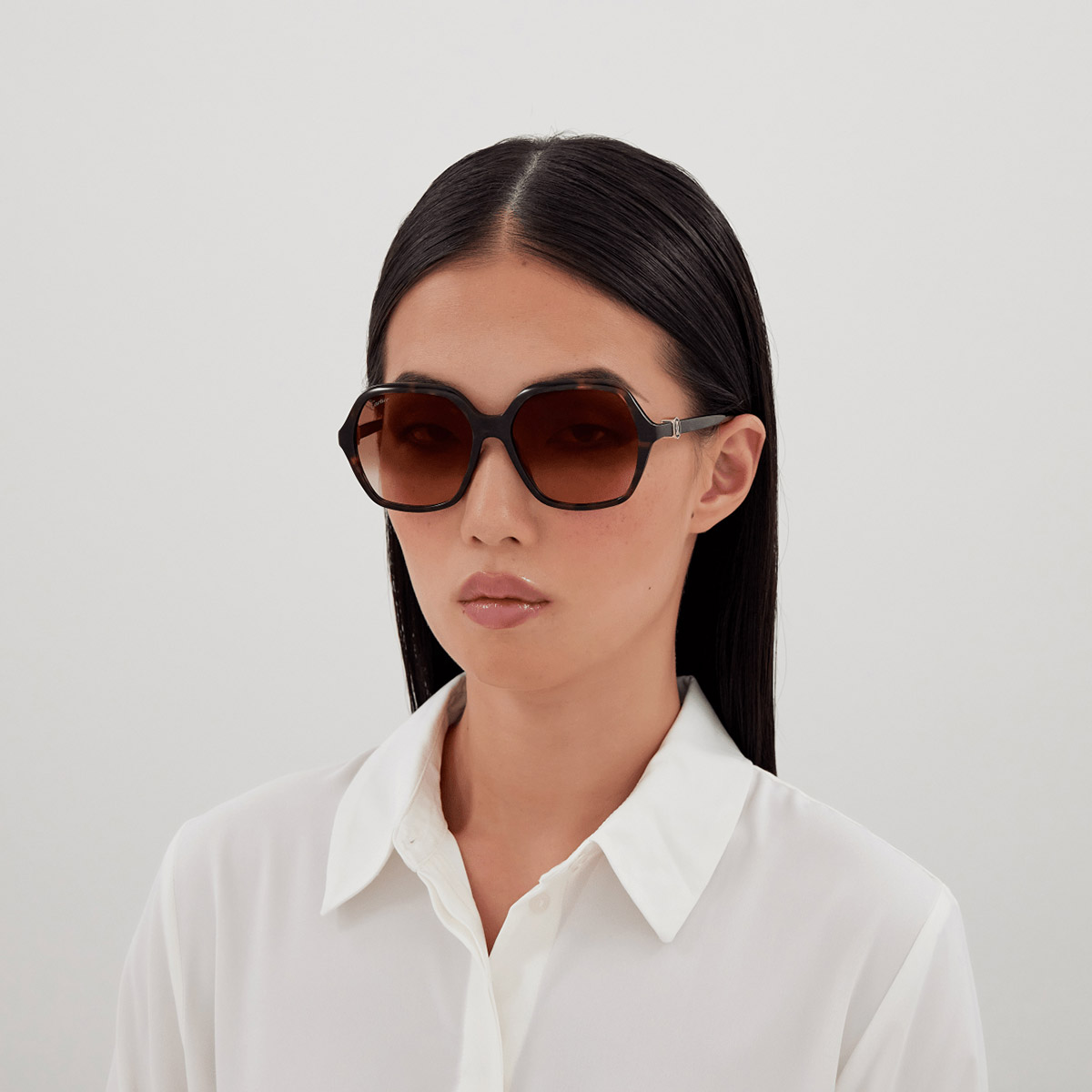 Color: Havana (002) - Cartier CT0470S00257