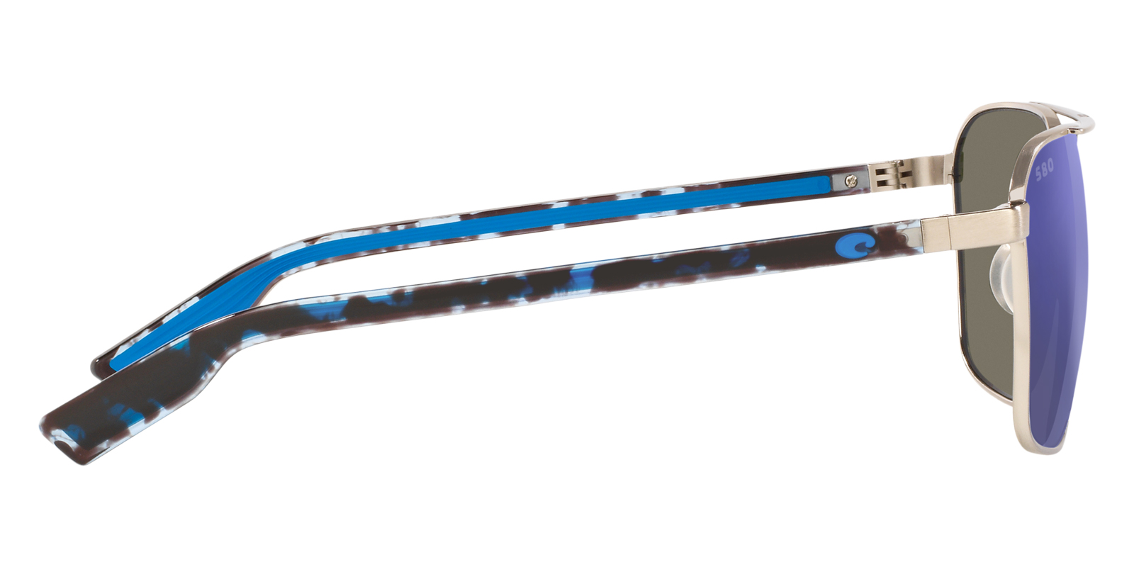 Color: Brushed Silver (400303) - Costa Del Mar 6S400340030358