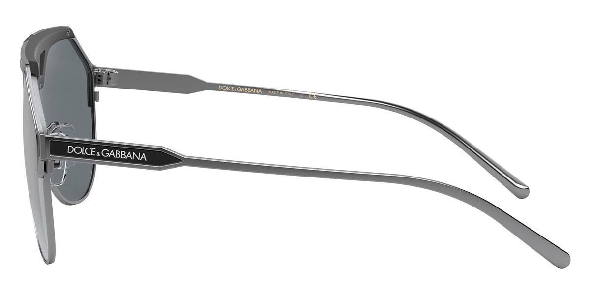 Color: Gunmetal/Black Matte (12776G) - Dolce & Gabbana DG225712776G60