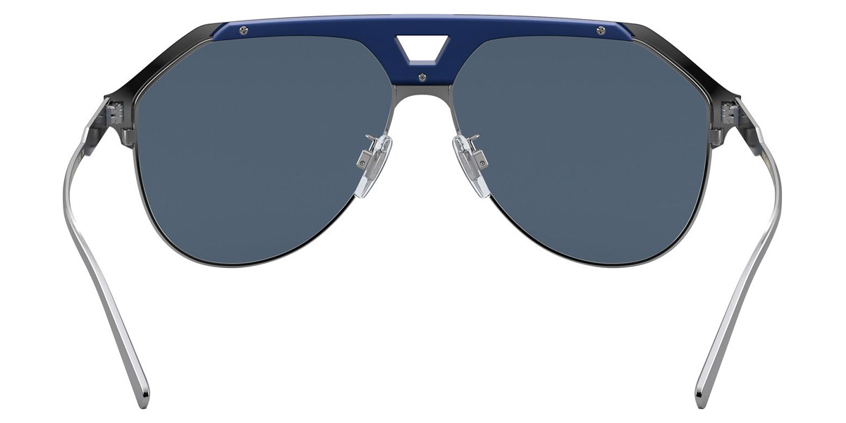 Color: Gunmetal/Blue Matte (134980) - Dolce & Gabbana DG225713498060