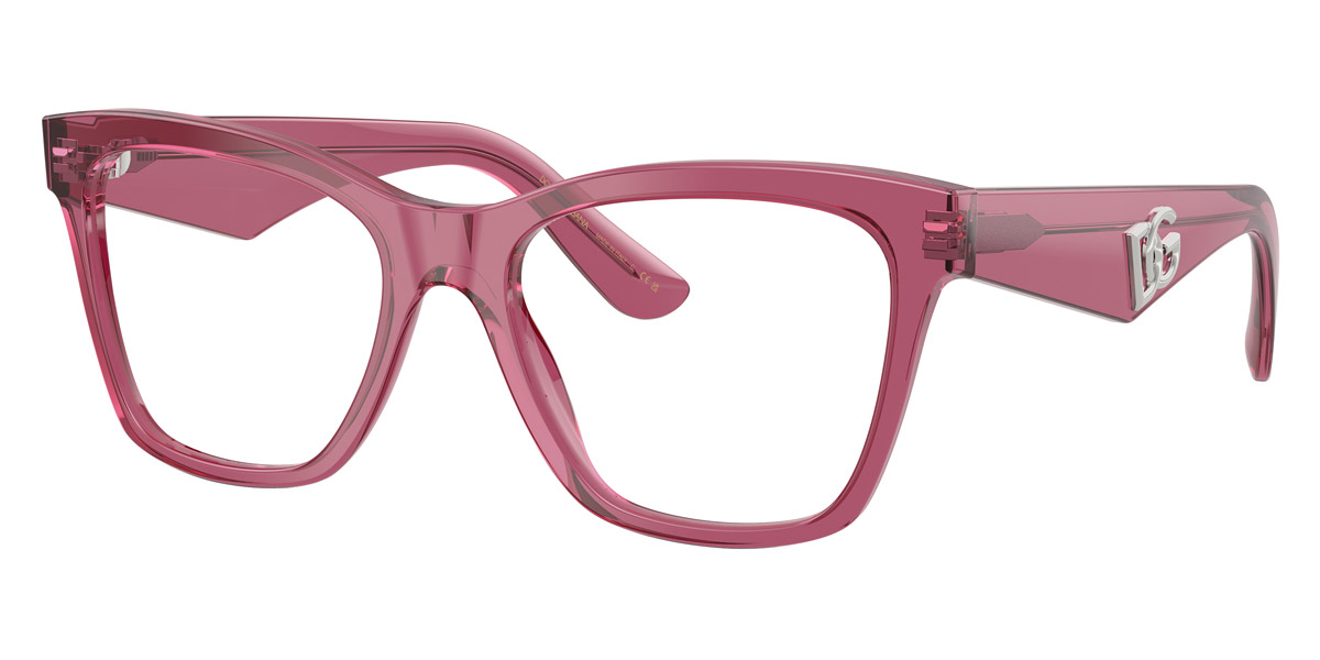 Color: Transparent Bordeaux (3211) - Dolce & Gabbana DG3374321153
