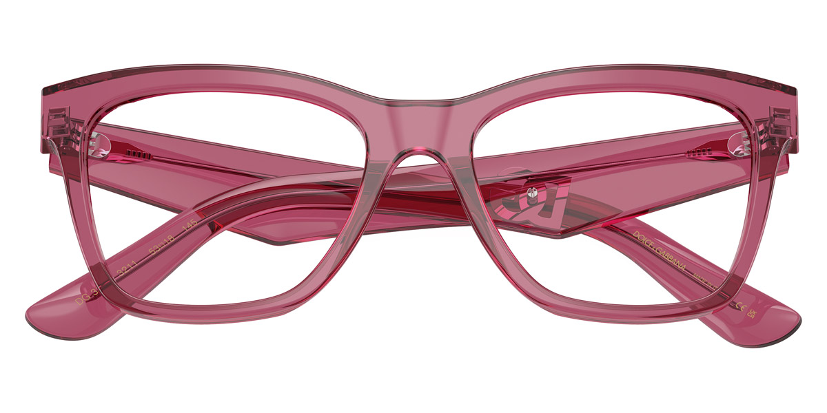 Color: Transparent Bordeaux (3211) - Dolce & Gabbana DG3374321153