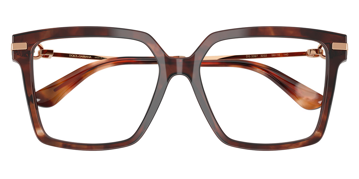 Color: Havana/Rose Gold (3222) - Dolce & Gabbana DG3397322254