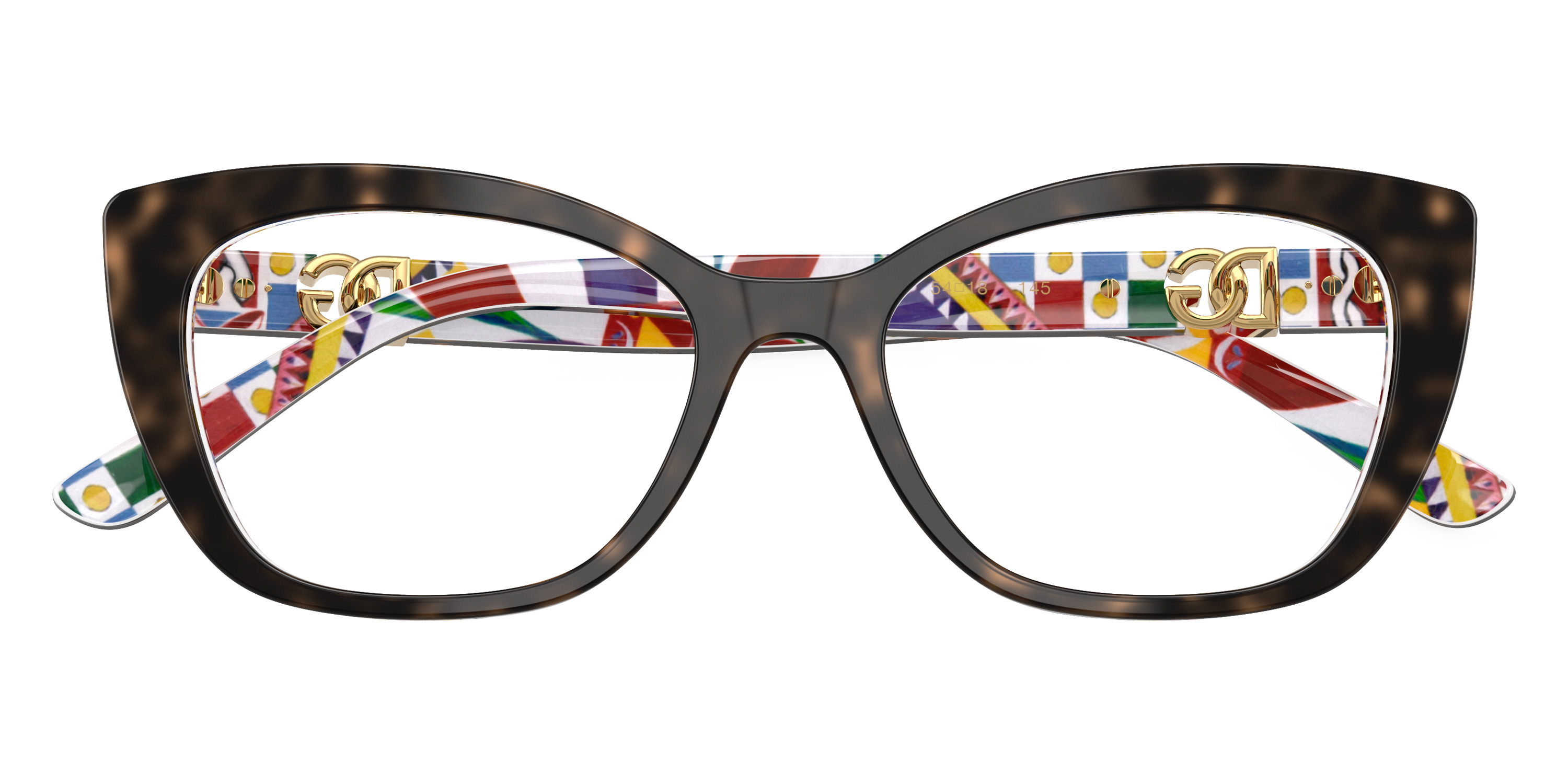 Color: Havana on White Barrow (3217) - Dolce & Gabbana DG3398321752