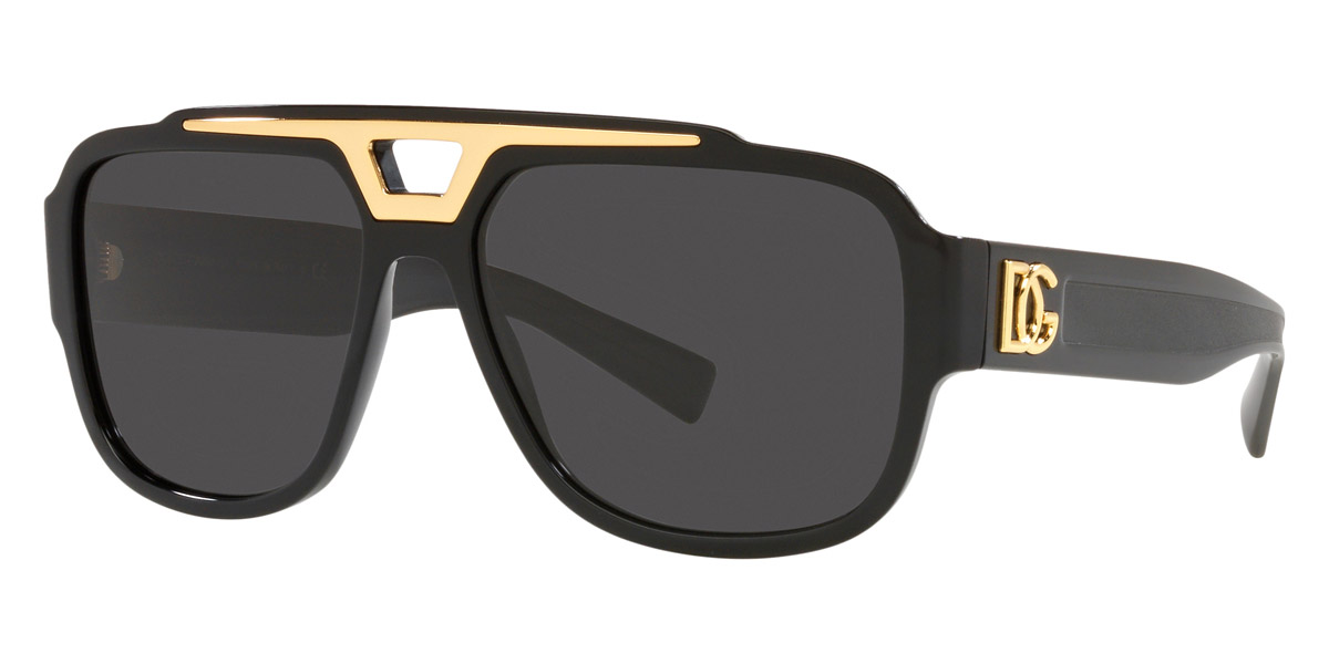 Dolce & Gabbana™ DG4389 501/87 59 Black Sunglasses