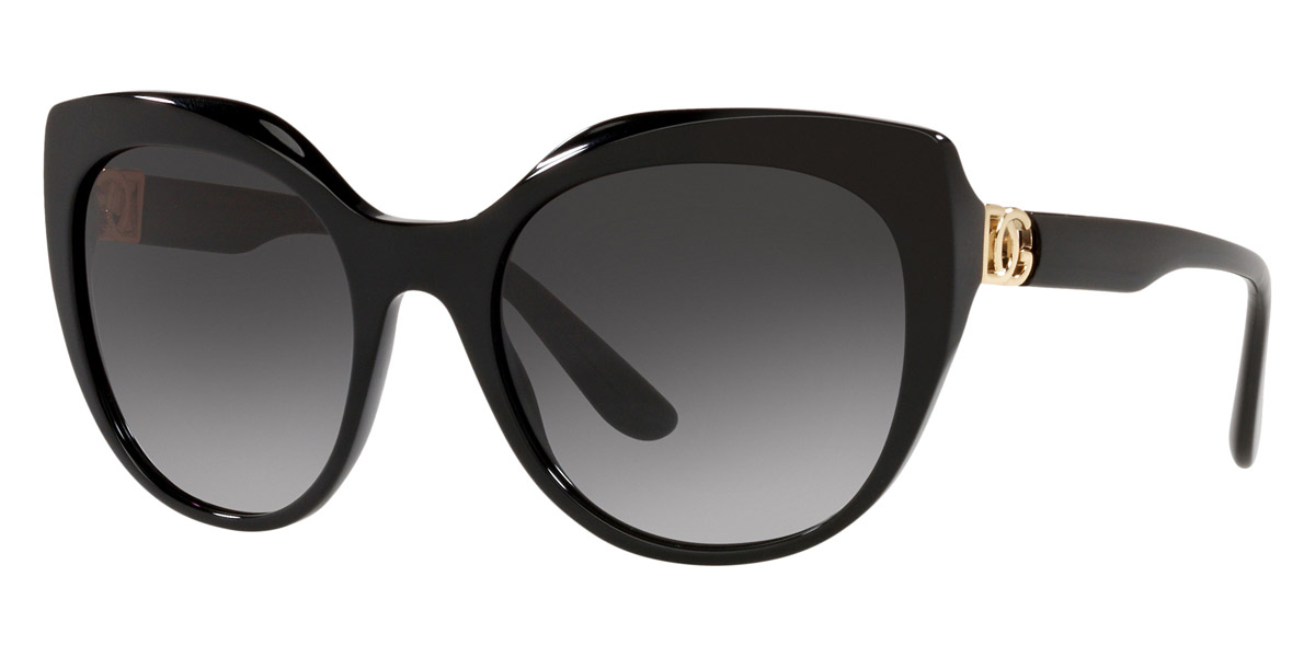 Dolce & Gabbana™ DG4392F 501/8G 56 Black Sunglasses