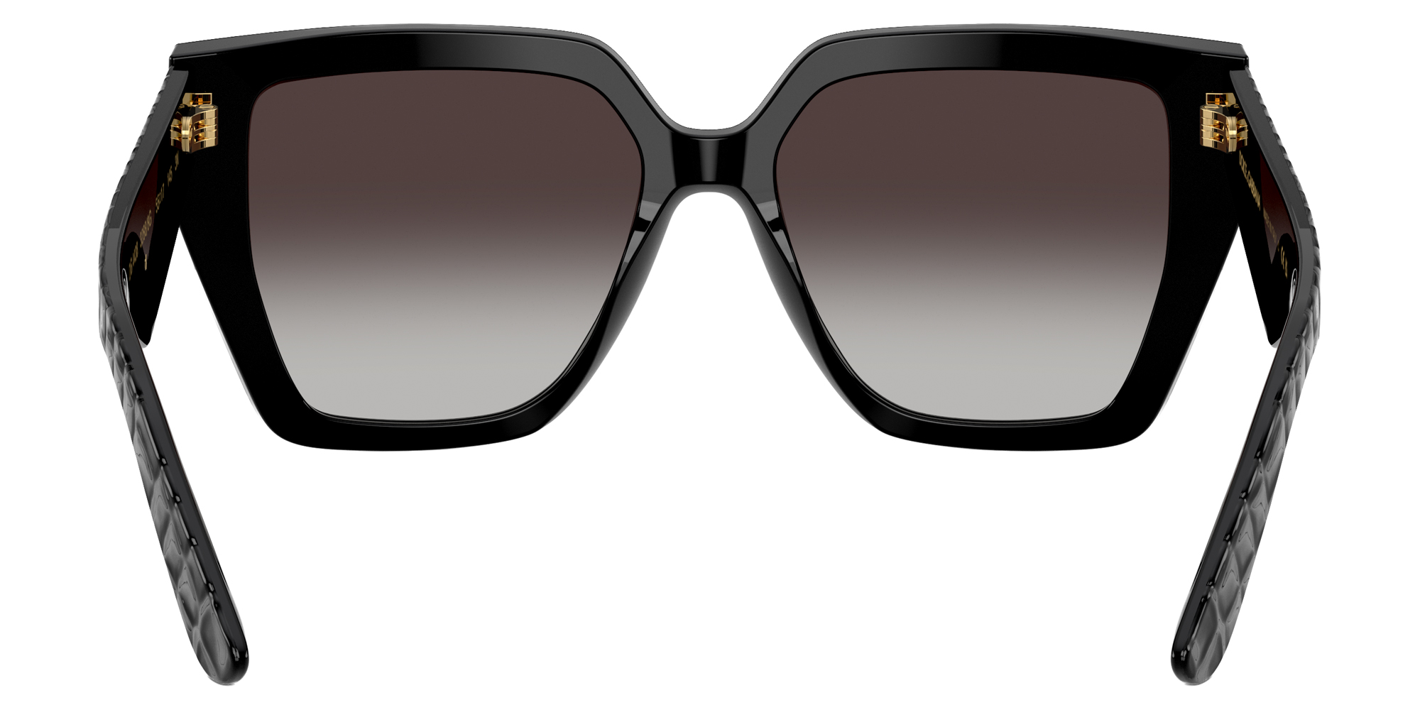 Color: Black Texture Cocco (32888G) - DOLCE & GABBANA DG443832888G55