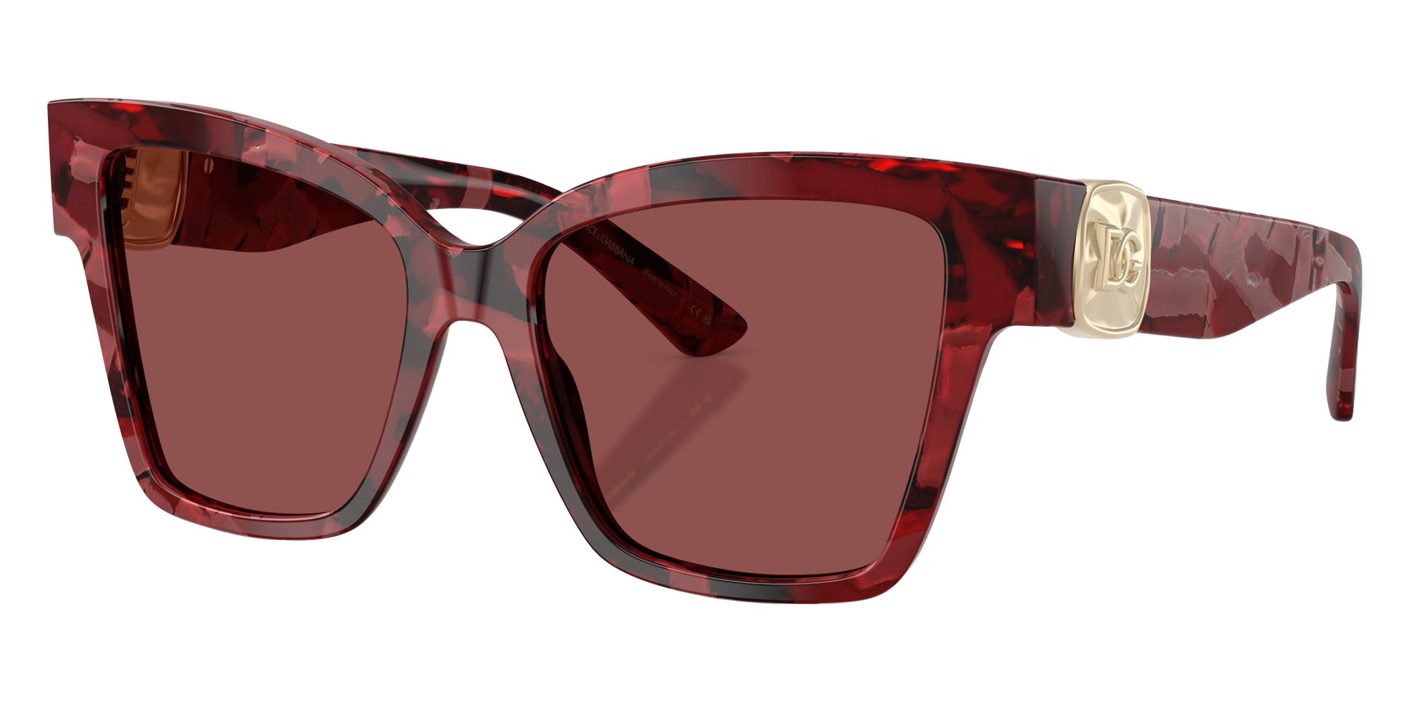 Color: Pearl Havana Red (346375) - DOLCE & GABBANA DG447034637554