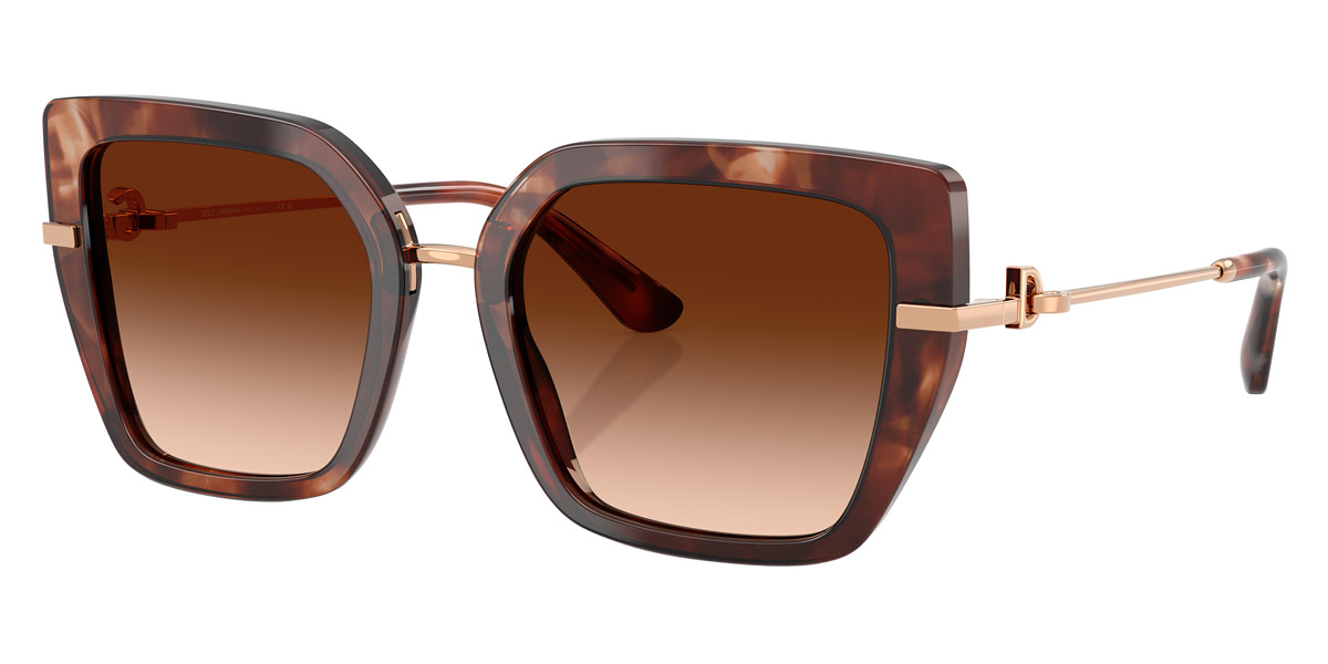 Color: Havana/Rose Gold (322274) - Dolce & Gabbana DG447432227453
