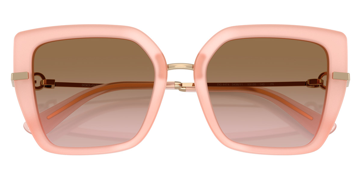 Color: Milky Pink/Pale Gold (343611) - Dolce & Gabbana DG447434361153