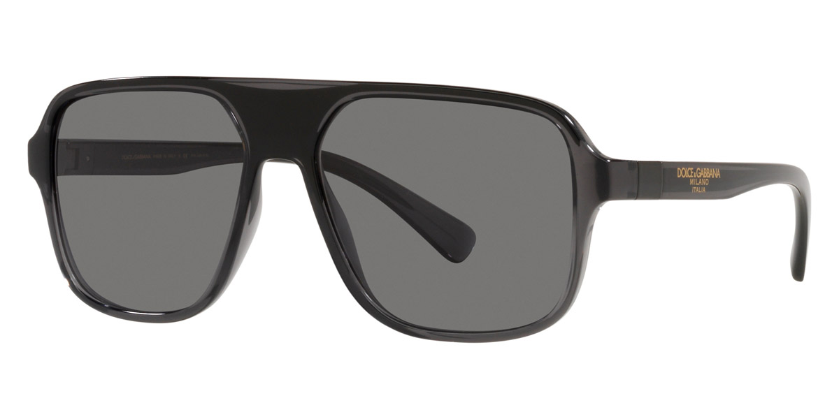 Color: Transparent Gray/Black (325781) - Dolce & Gabbana DG613432578157