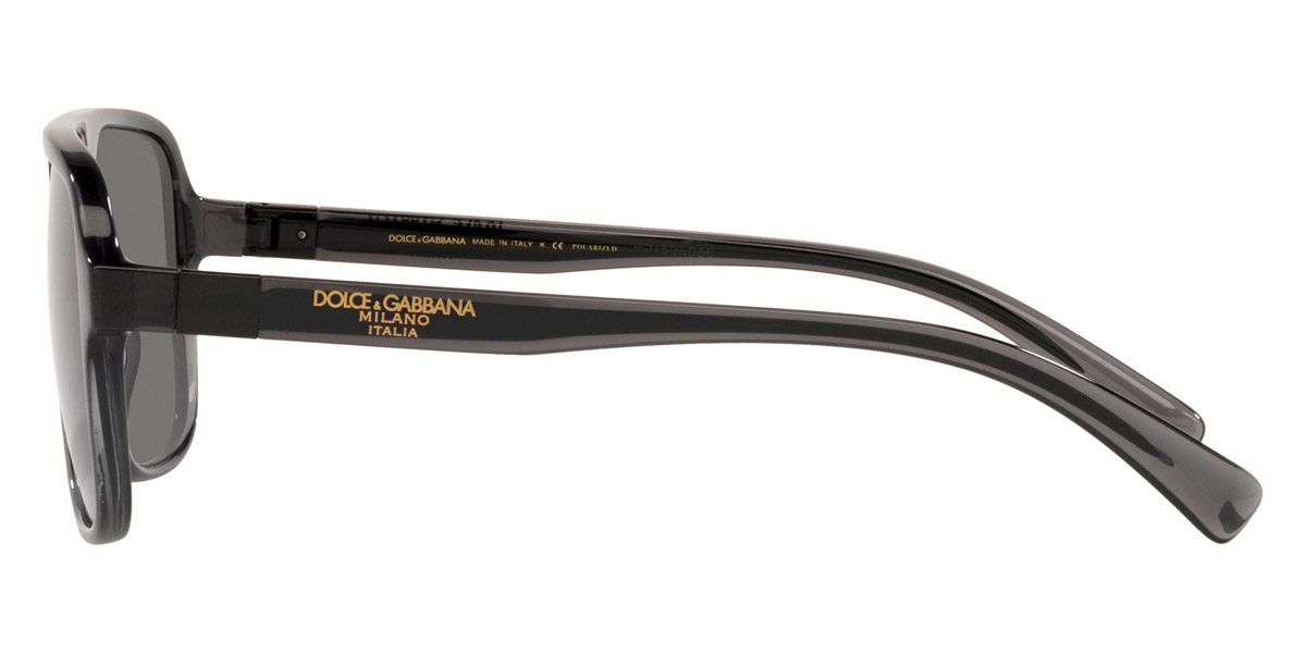 Color: Transparent Gray/Black (325781) - Dolce & Gabbana DG613432578157