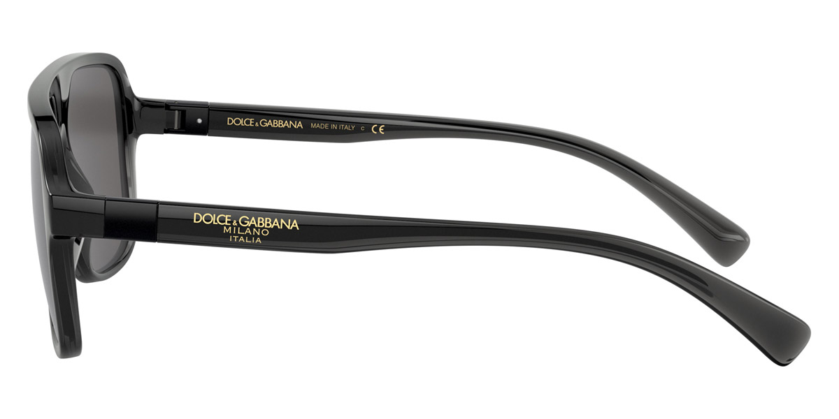 Color: Transparent Gray/Black (325787) - Dolce & Gabbana DG613432578757