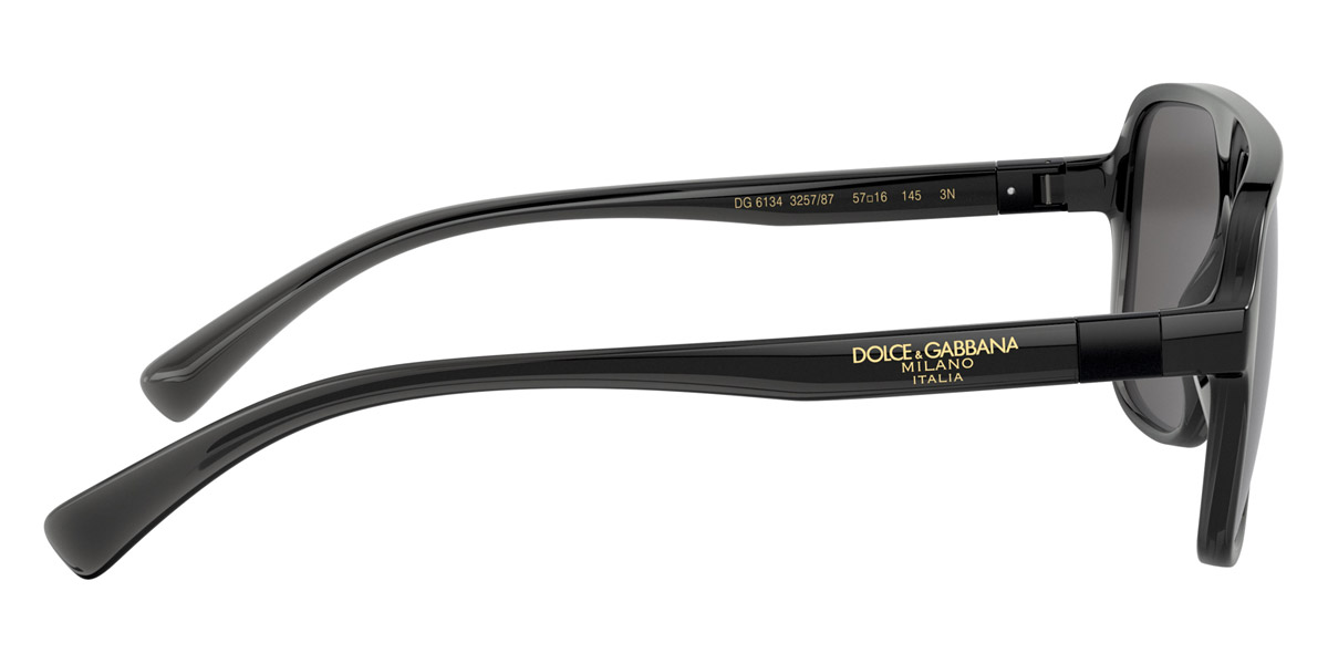 Color: Transparent Gray/Black (325787) - Dolce & Gabbana DG613432578757