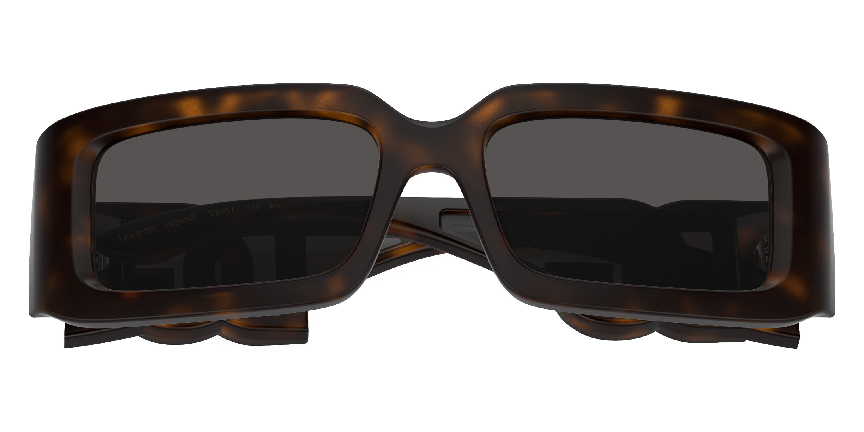 Color: Rubberized Havana (193587) - Dolce & Gabbana DG619719358753