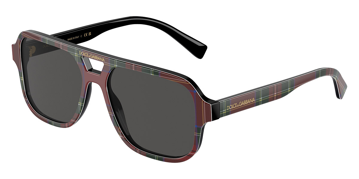 Color: Red Tartan (339787) - Dolce & Gabbana DX400333978750
