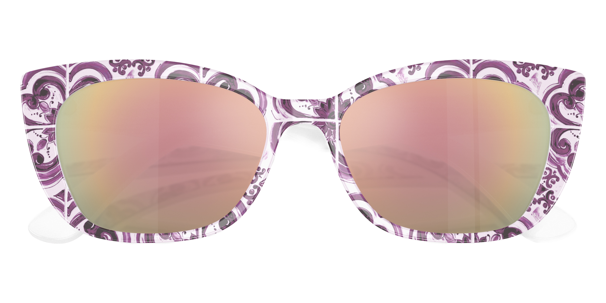 Color: Violet Maiolica (34595R) - DOLCE & GABBANA DX442734595R49