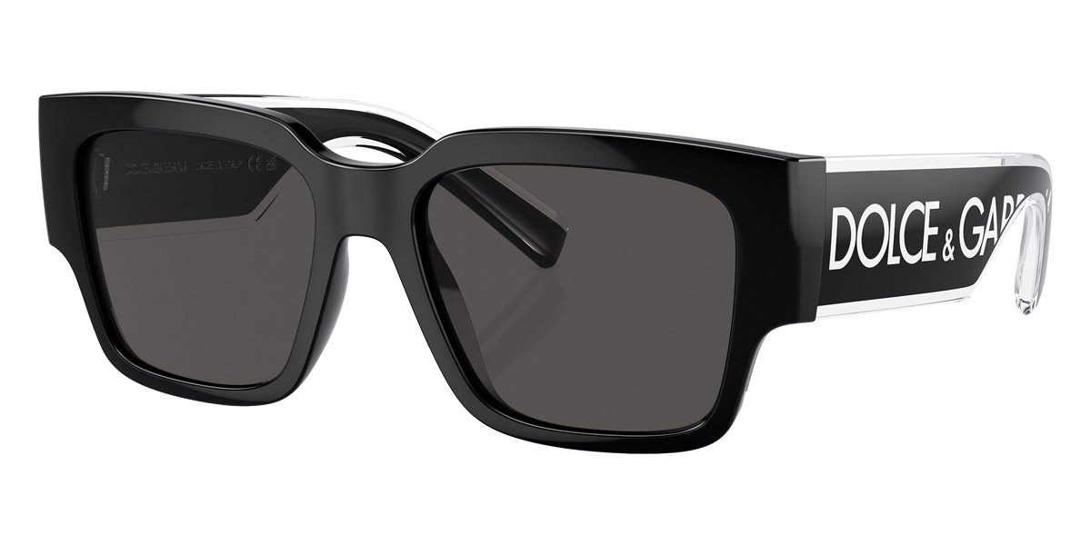 Color: Black/Crystal (501/87) - Dolce & Gabbana DX6004501/8749